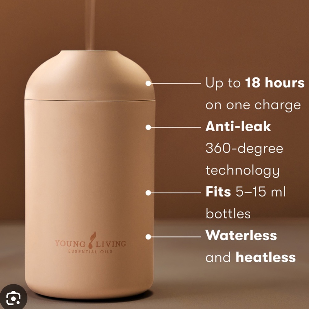 Young Living Wanderful Tan Essential Oil Diffuser